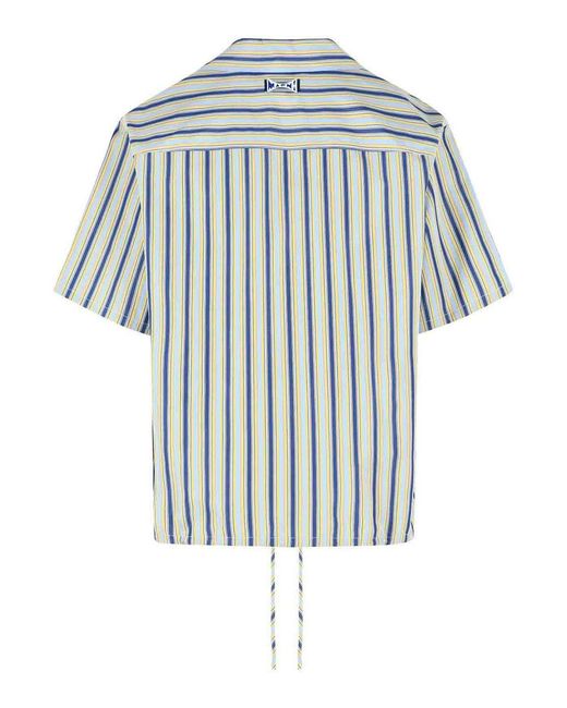 Marni Blue Cotton Shirt for men
