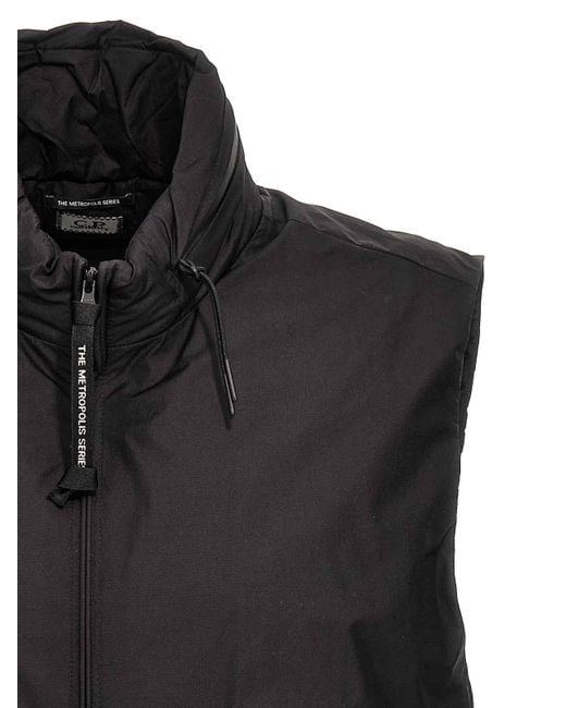 C P Company Black 'the Metropolis Series' Vest for men