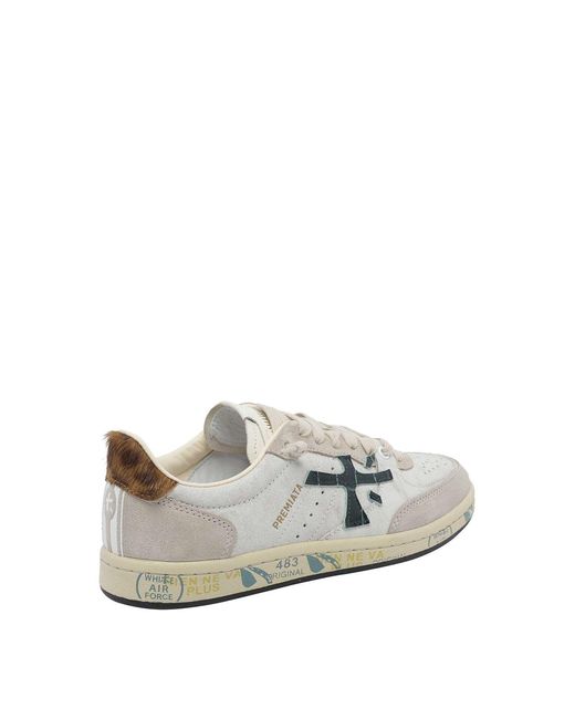 Premiata Gray Basket Clayd Sneakers