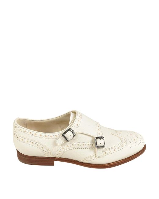Church's White Lace Shoes