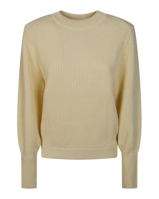 Victoria Beckham Natural Relaxed Jumper