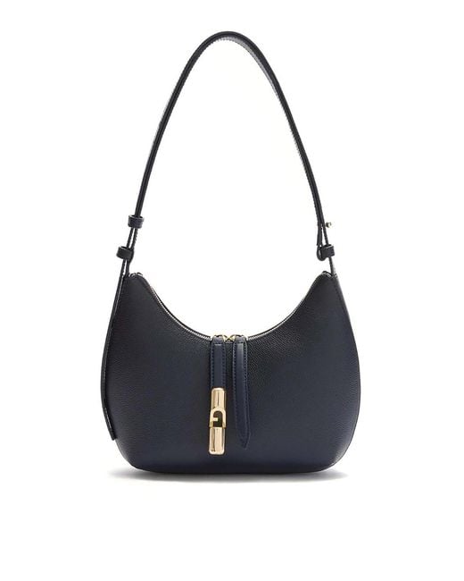 Furla Blue Goccia S Shoulder Bag