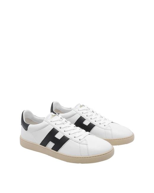 Hogan White Cool Sneakers for men