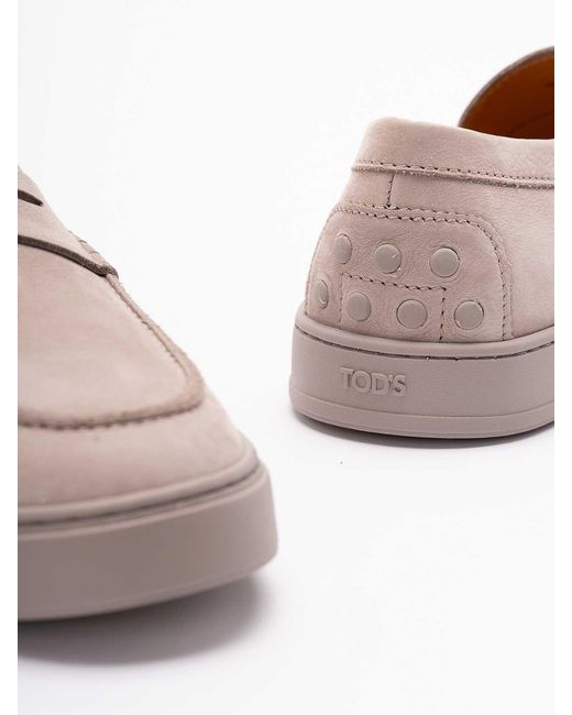 Tod's Pink Loafers for men