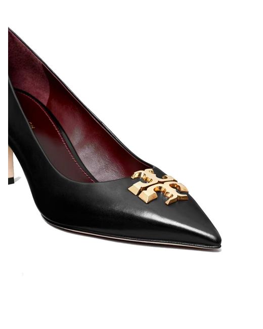 Tory Burch Black Eleanor Pumps