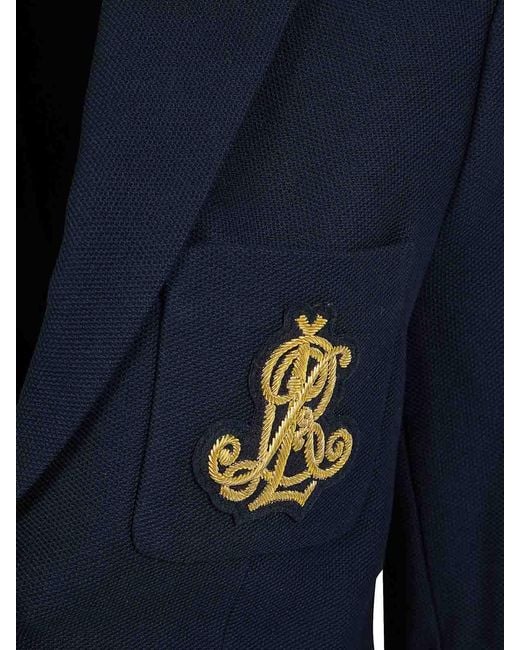 Ralph Lauren Blue Anfisa Lined Jacket