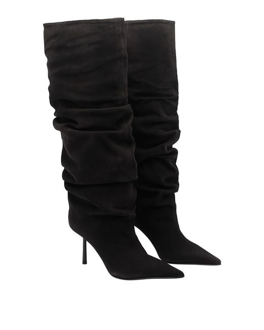Le Silla Black Sacher Bella Pump Boots