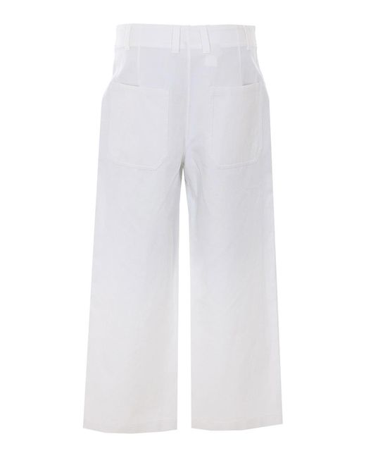 Brunello Cucinelli White Denim Jeans