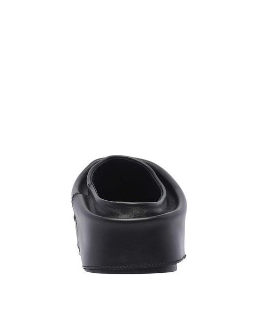 The Attico Black Mini Robin Sabot
