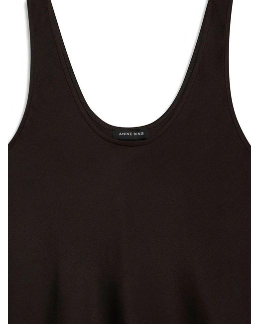 Anine Bing Black Top Lea
