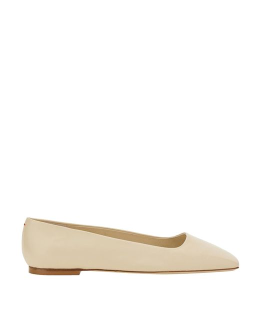 Aeyde Natural Ballerinas