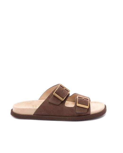 Brunello Cucinelli Brown Sandals for men