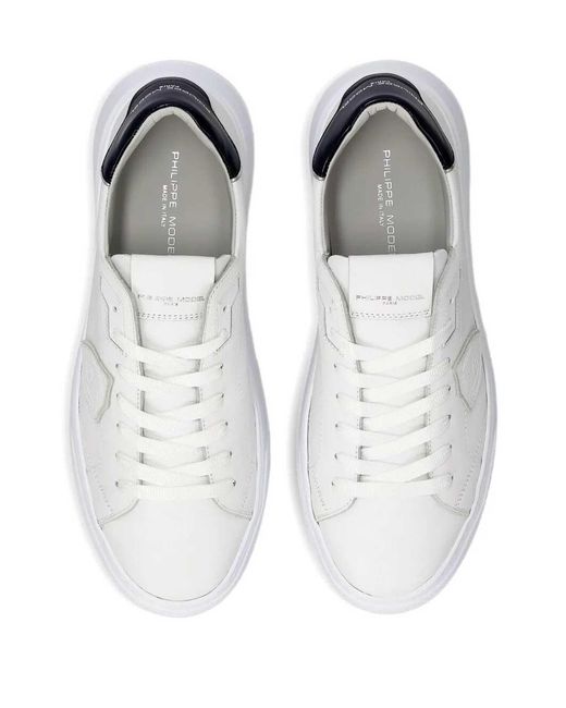 Philippe Model White Sneakers for men