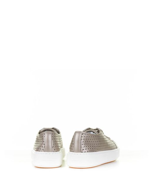 Santoni White Sneaker