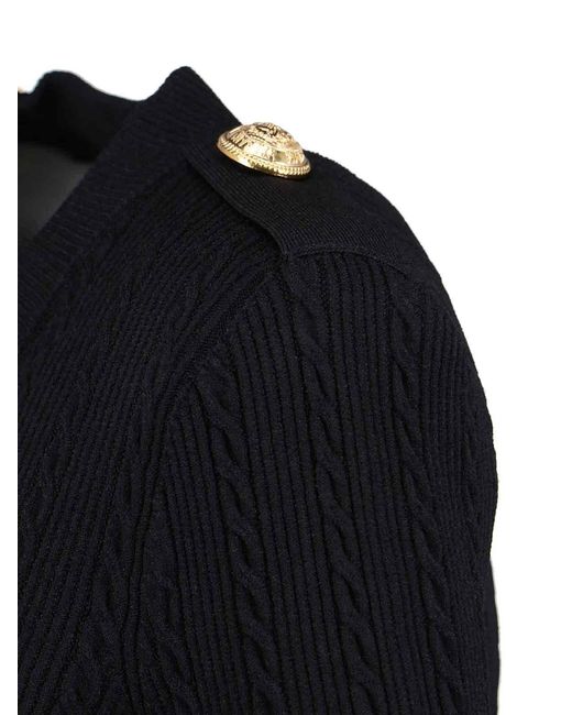 Balmain Black Cardigan
