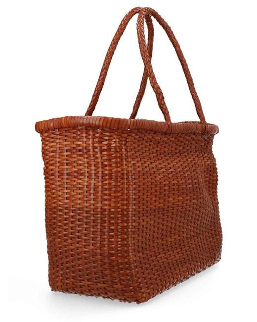 Borsa Large di Dragon Diffusion in Brown