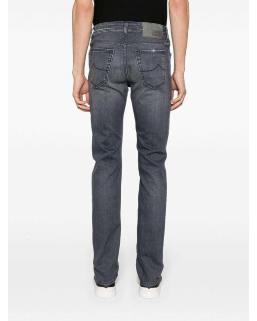 Jacob Cohen Blue Slim Jeans for men