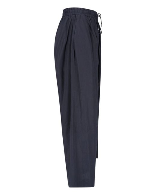 Vivienne Westwood Blue Wide Cotton Trousers for men