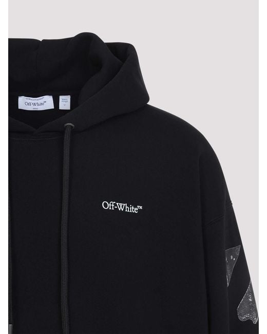Off-White c/o Virgil Abloh Blue Off Metal Arrow Skate Hoodie for men