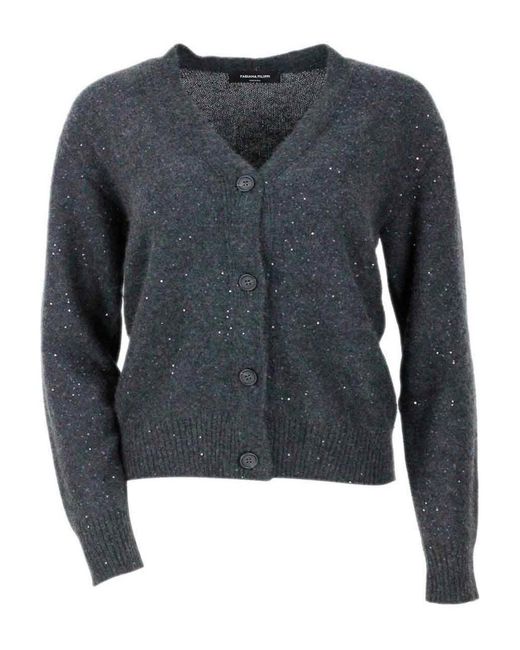 Fabiana Filippi Blue Sweaters