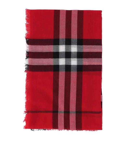 Sciarpa di Burberry in Red