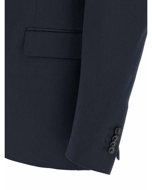Tagliatore Blue Vesuvio Suit for men