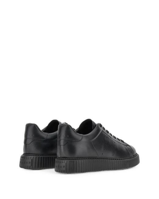 Hogan Black Flat Sneaker, for men