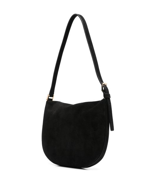 SAVETTE Black Small Tondo Hobo