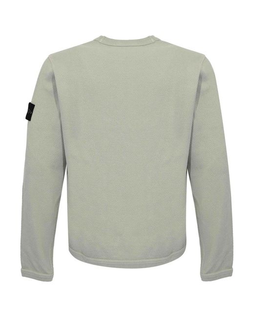 Stone Island Green Sweatshirt for men