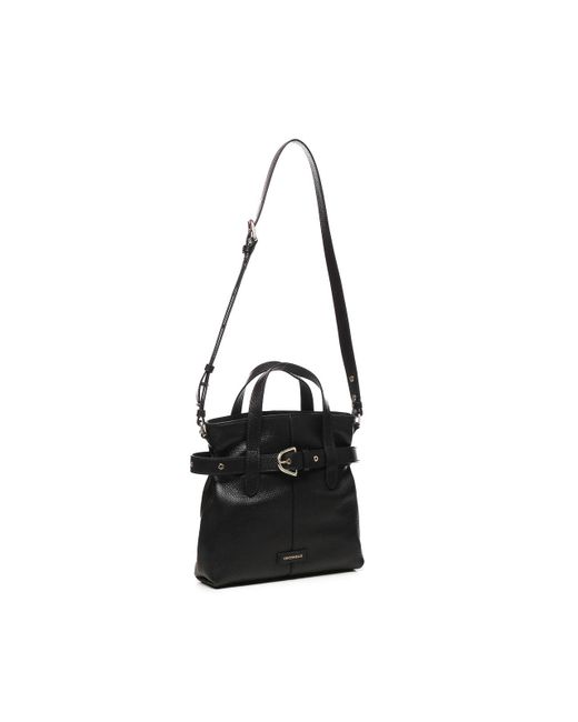 Coccinelle Black Bucket Bag With Buckle