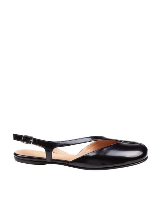 Maison Margiela White Tbi Ballerina Shoe