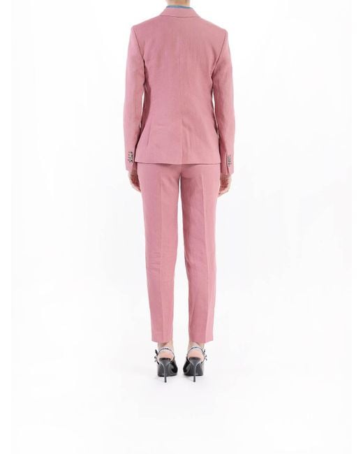 Paul Smith Pink Complete Linen Jacket