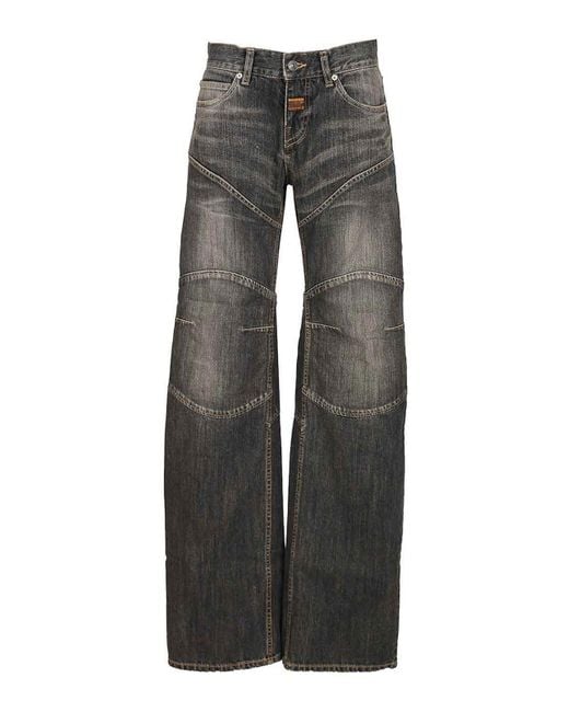 Balenciaga Fitted Low-Waist in Gray for Men | Lyst