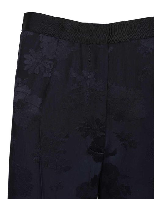 Forte_forte Blue High Waist Straight Pants