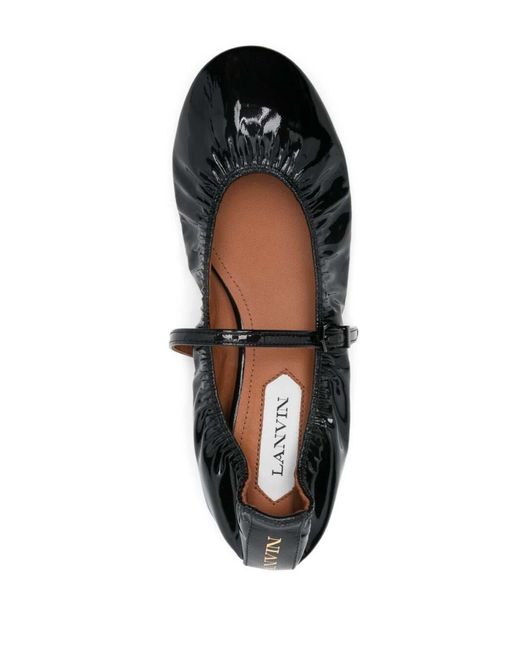 Lanvin White Ballerinas