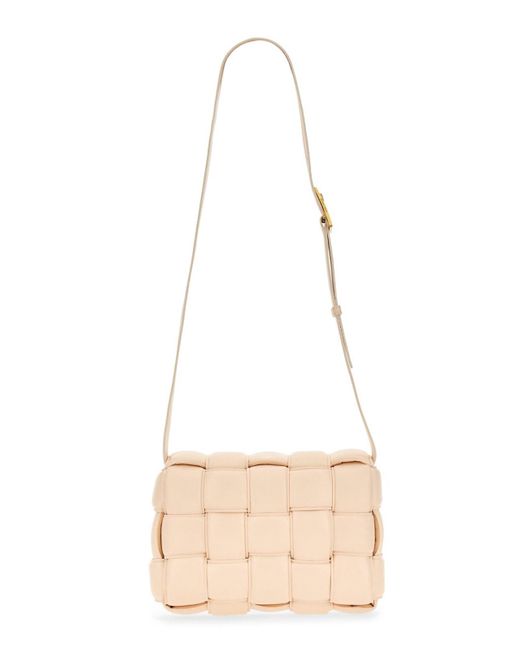 Bottega Veneta White Padded Cassette Bag