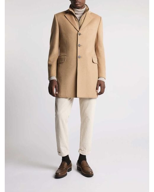 Fay Natural Easy Db Coat for men