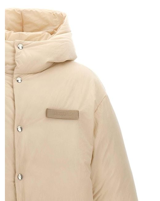 Jacquemus Natural Puffer Jacket for men