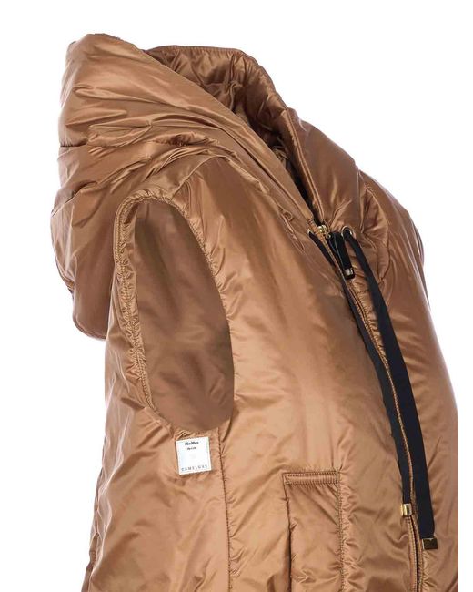 Max Mara Natural Greengo Light Down Jacket