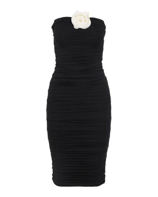 LaRevêche Black Mirey Long Dress
