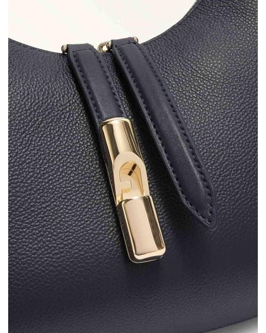 Furla Blue Goccia S Shoulder Bag