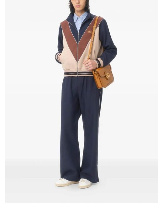 Valentino Blue 'Vlogo Signature' Track Pants for men