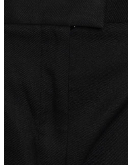 Karl Lagerfeld Black Tech Fabric Pants