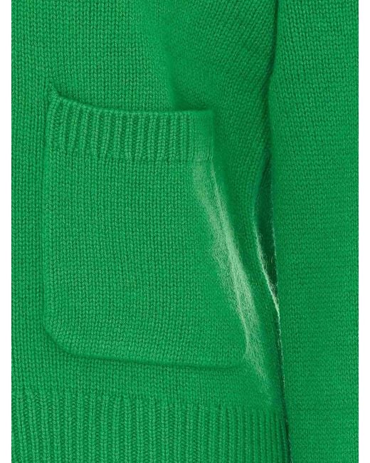 Lisa Yang Green Danni Cardigan