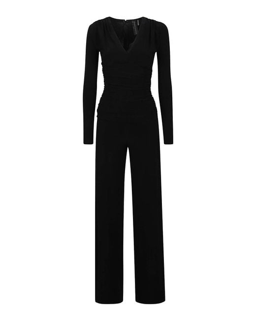 Norma Kamali Black Jumpsuit