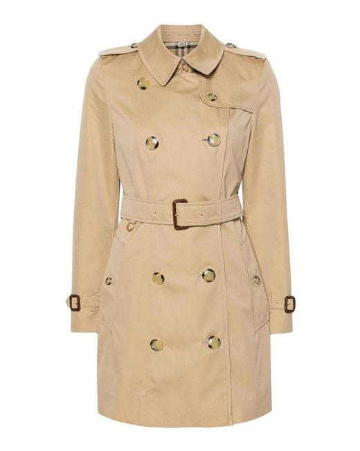 Burberry Natural Chelsea Cotton Trench Coat