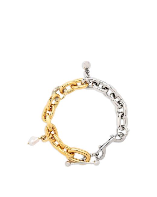Rabanne Metallic Xl Link Necklace