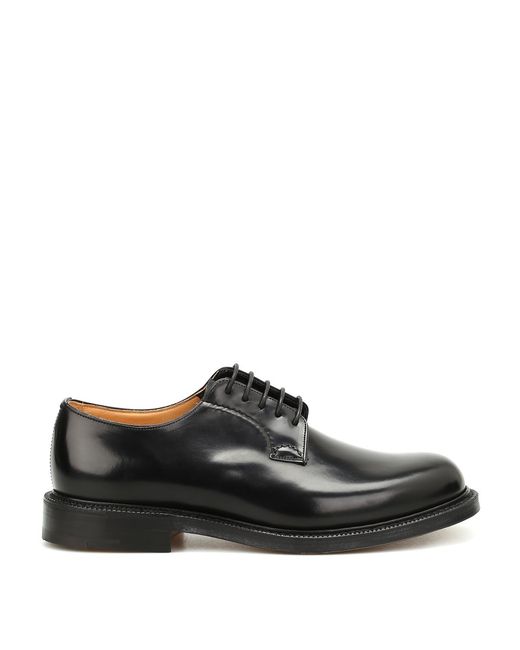 Church's Black Classic Lace-Up Dress Shoes for men