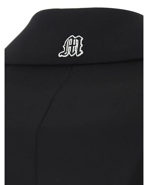 MSGM Black Guarantee Jacket for men