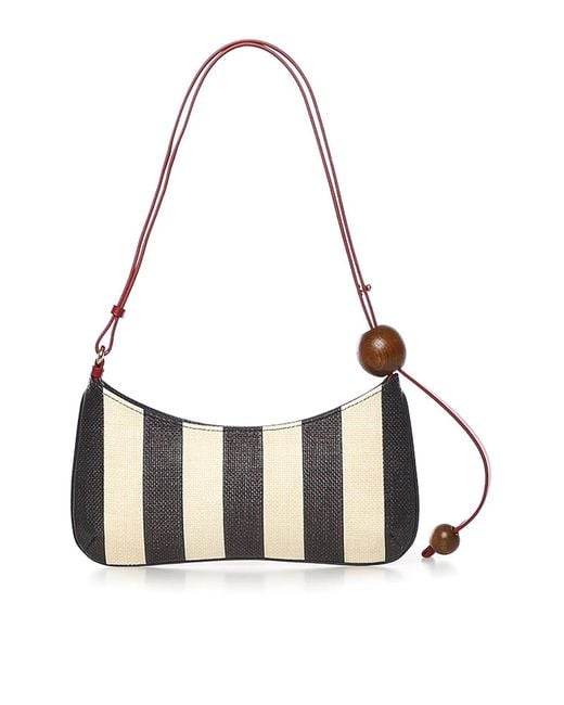 Jacquemus Black The Bisou Perle Handbag